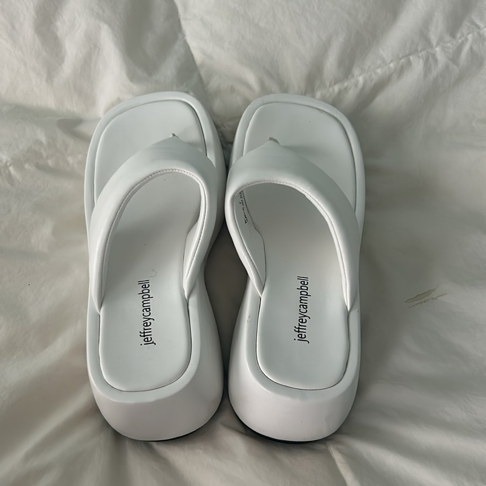 Jeffery Campbell platform flip flops - Picture 3 of 3